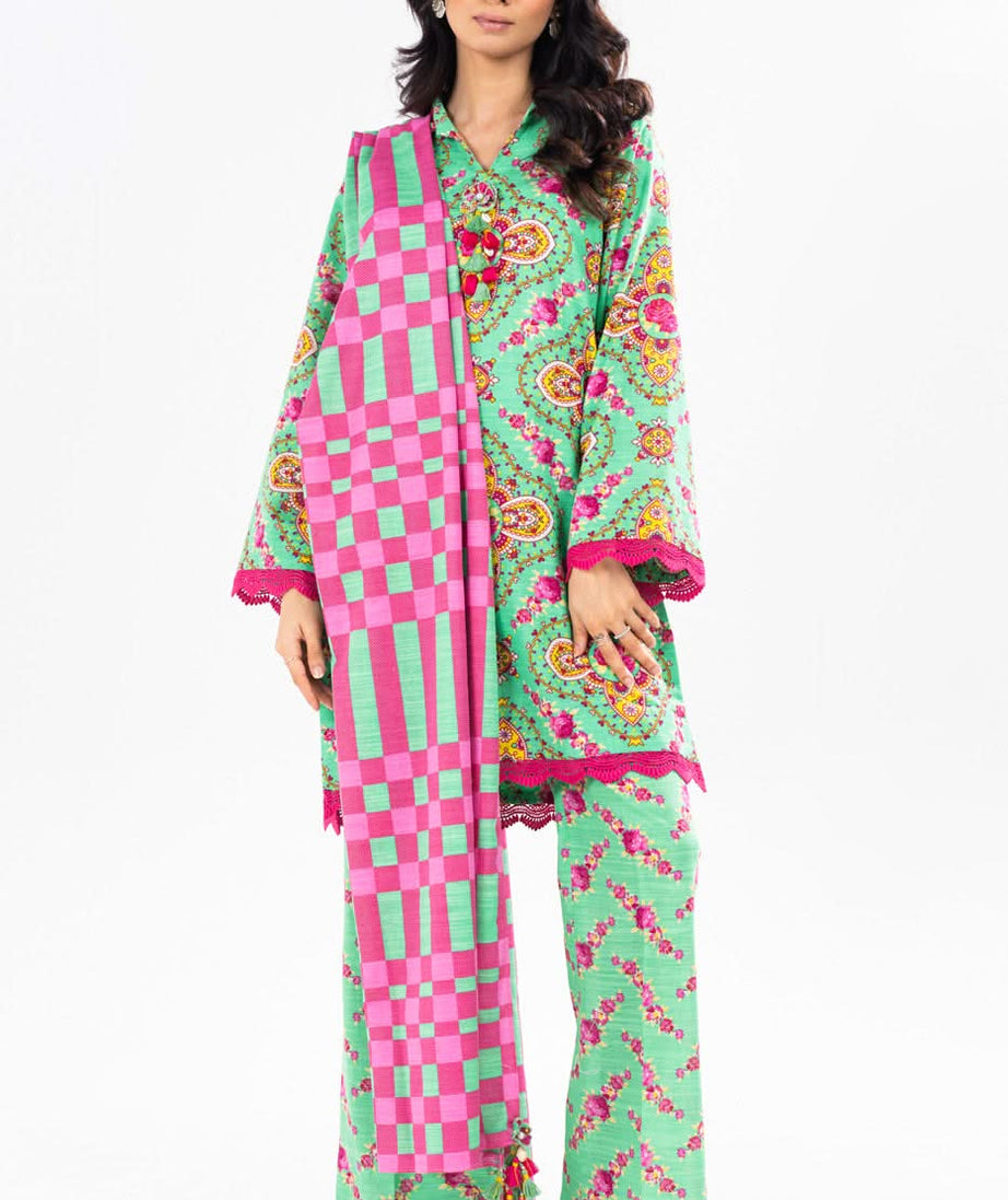 Al-Karam Winter Collection'24 FW#49 (Green)