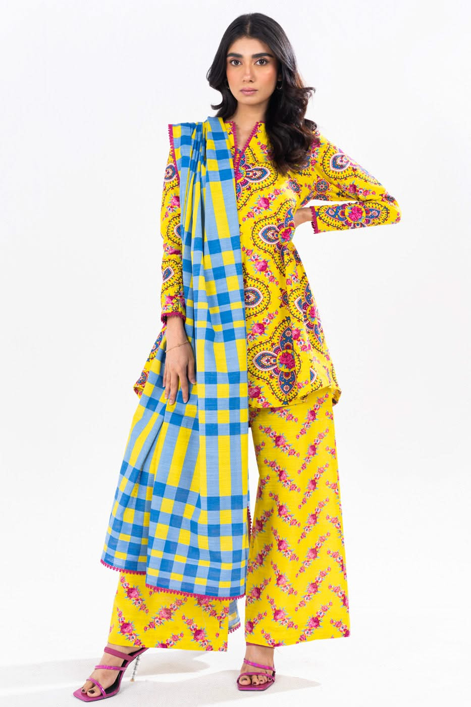 Al-Karam Winter Collection'24 FW#49 (YELLOW)