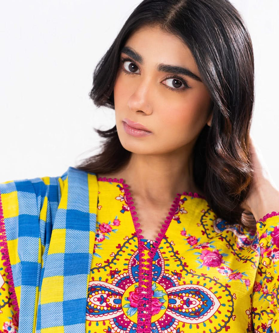 Al-Karam Winter Collection'24 FW#49 (YELLOW)