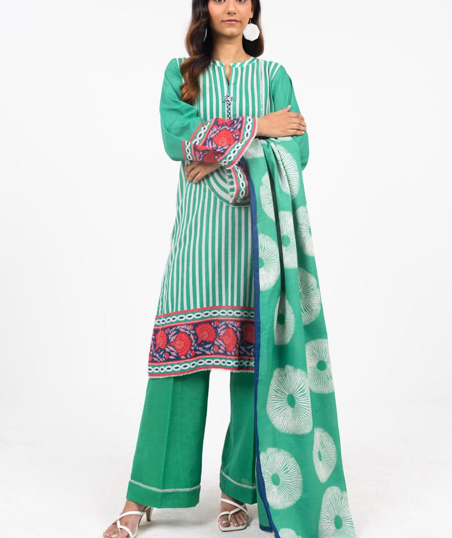 Al-Karam Winter Collection'24 FW#53 (GREEN)