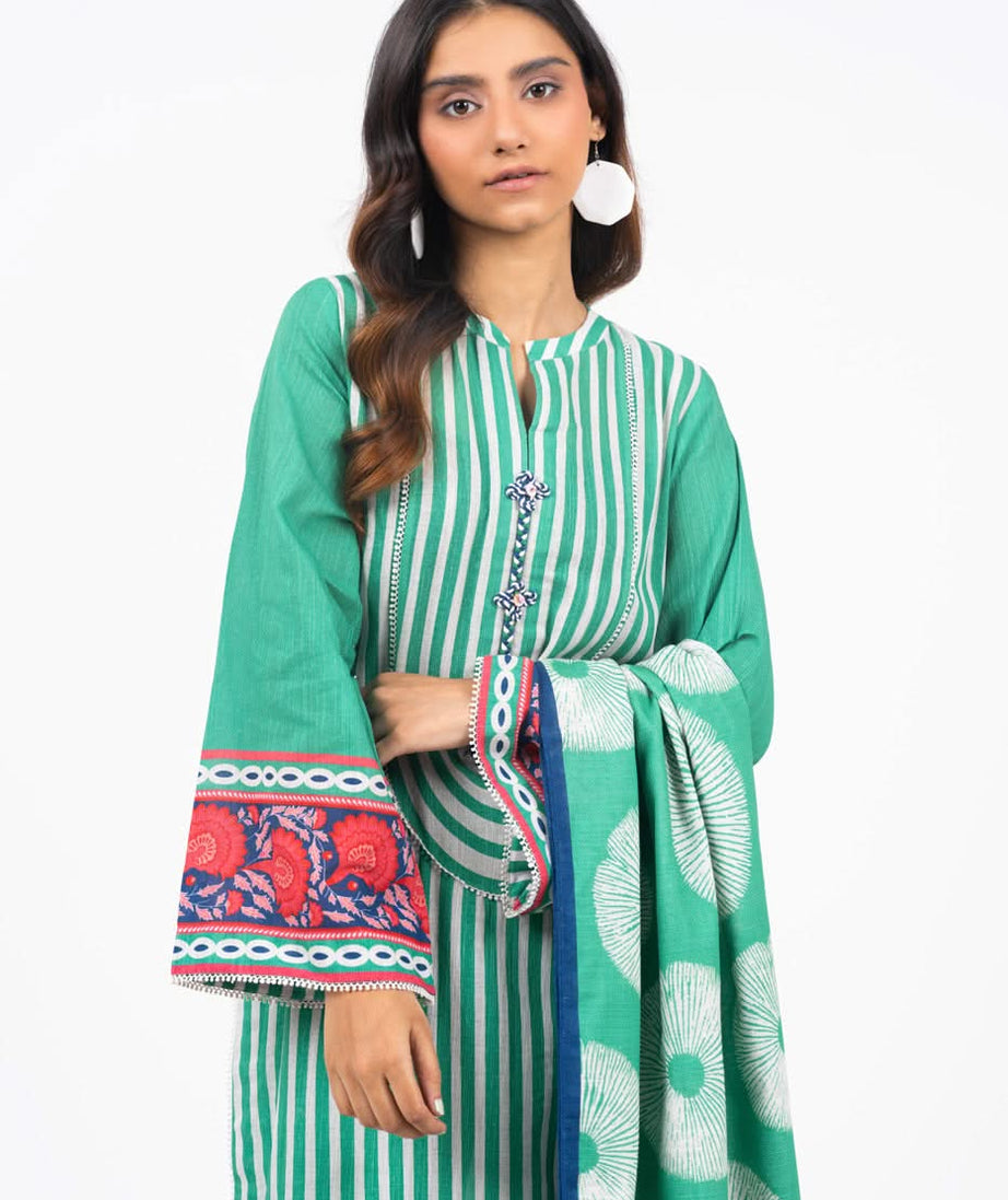 Al-Karam Winter Collection'24 FW#53 (GREEN)