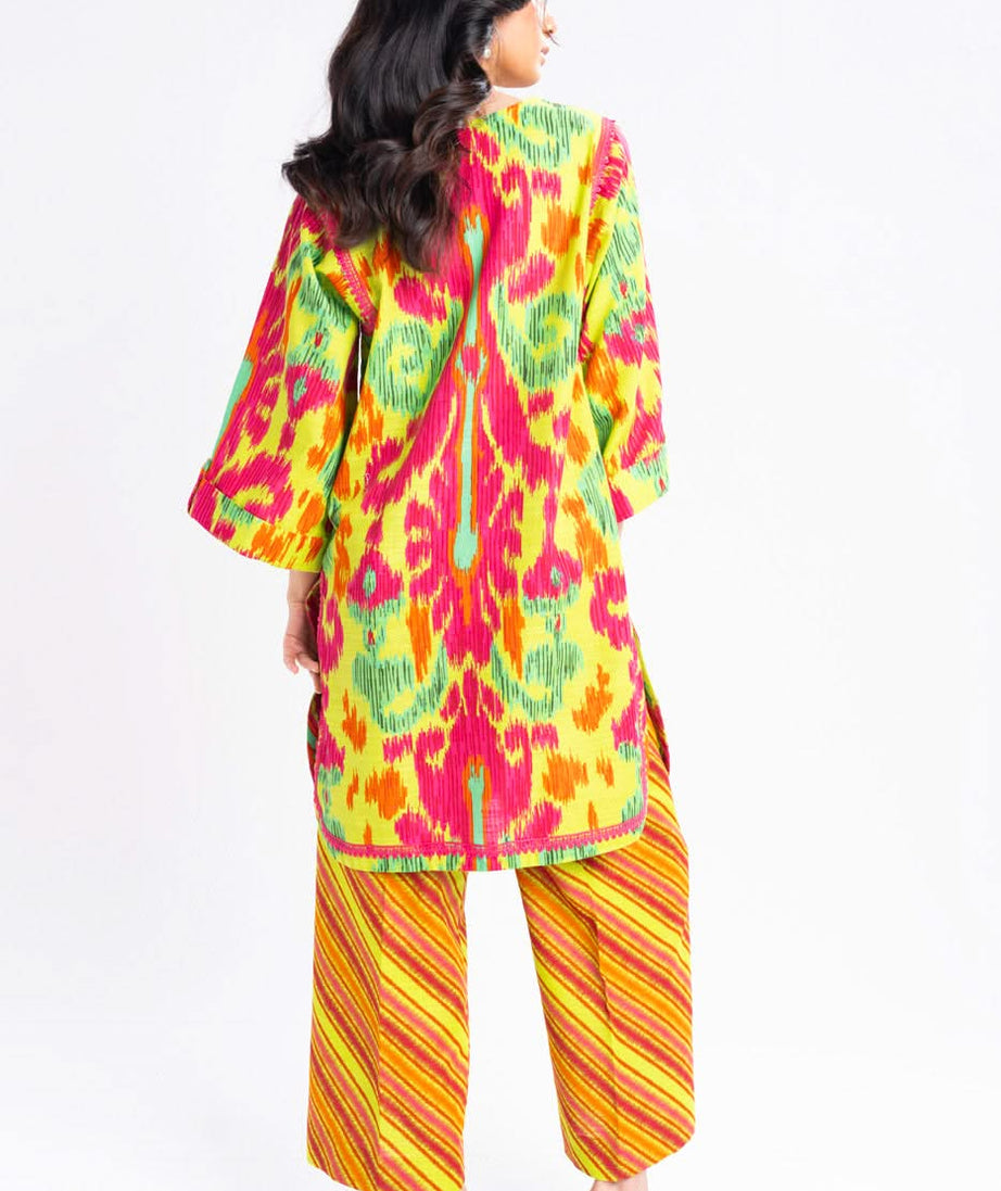 Al-Karam Winter Collection'24 FW#63 (Florecent Green)