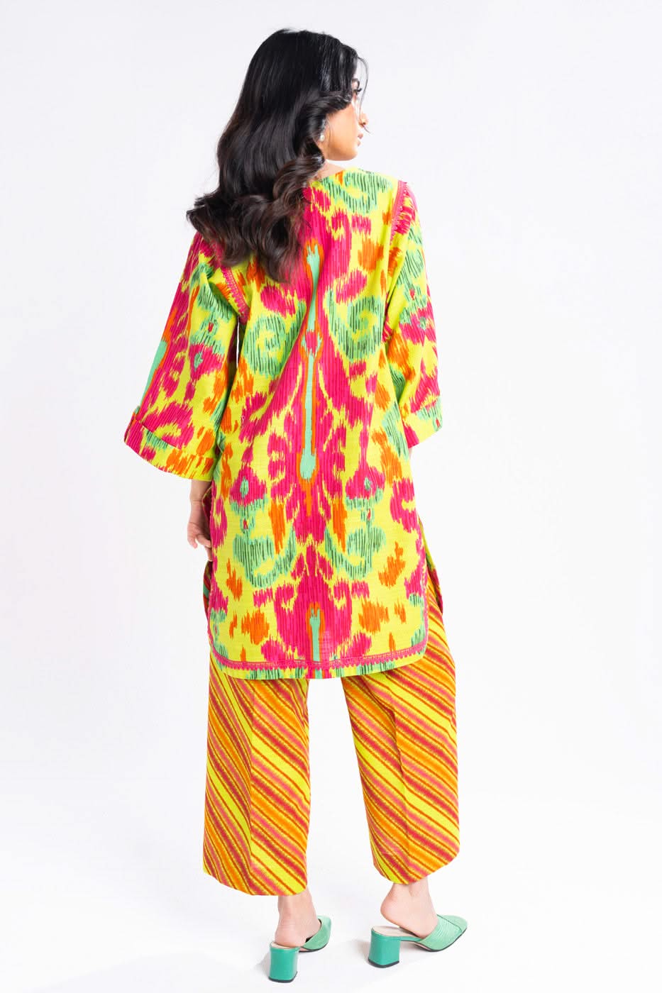 Al-Karam Winter Collection'24 FW#63 (Florecent Green)