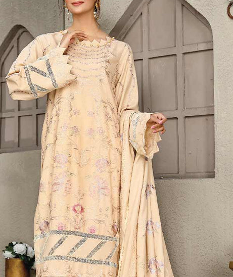 Fabura Emb Slub peach'22 D#3 Vol#4