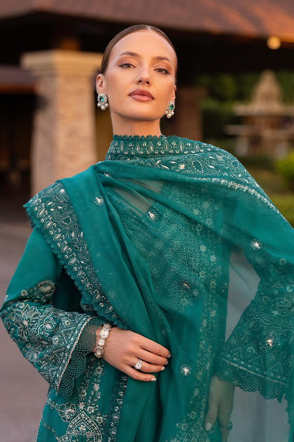 Faiza Saqlain Zinnia Luxury Lawn'25 (CALLA)