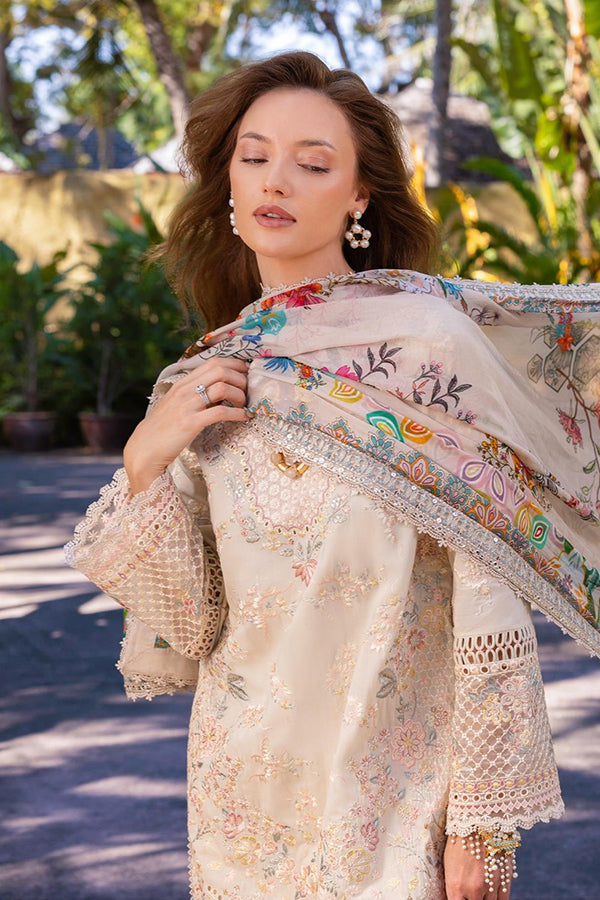 Faiza Saqlain Zinnia Luxury Lawn'25 (DELILAH)