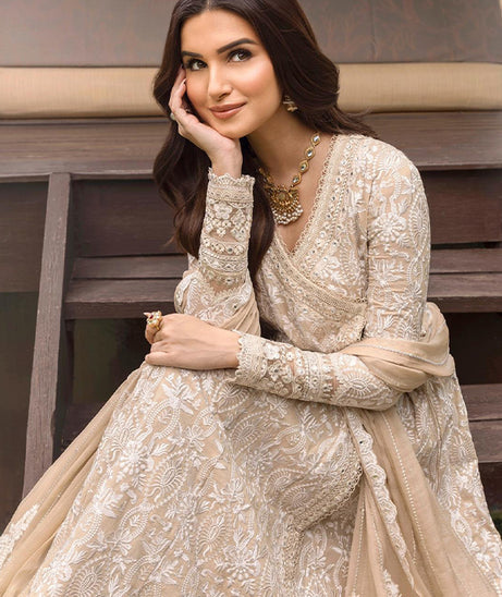 Faiza Saqlain Zinnia Luxury Lawn'25 (ILIMA)