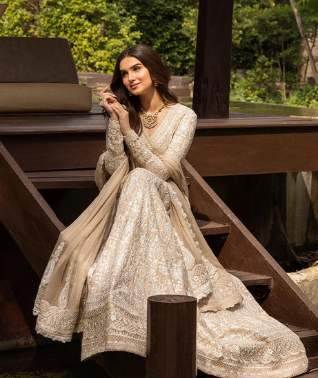 Faiza Saqlain Zinnia Luxury Lawn'25 (ILIMA)