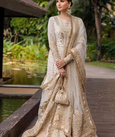 Faiza Saqlain Zinnia Luxury Lawn'25 (LILY)