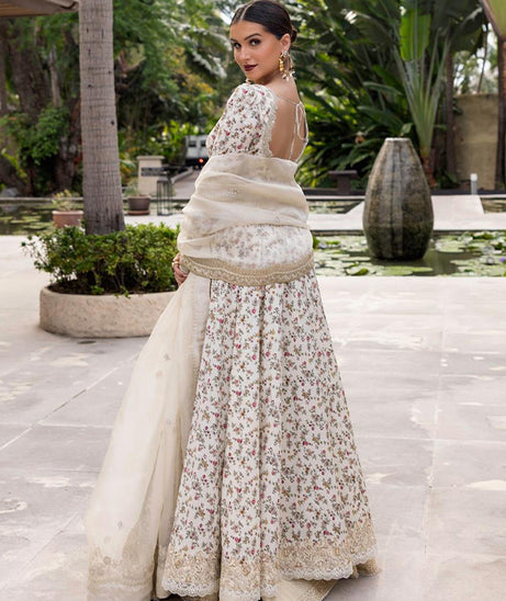 Faiza Saqlain Zinnia Luxury Lawn'25 (VINIKA)