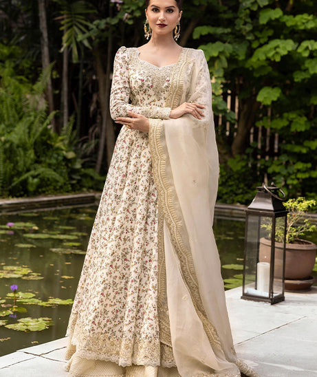 Faiza Saqlain Zinnia Luxury Lawn'25 (VINIKA)