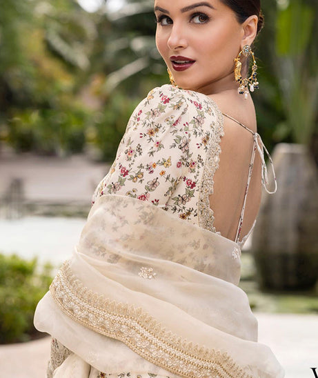 Faiza Saqlain Zinnia Luxury Lawn'25 (VINIKA)