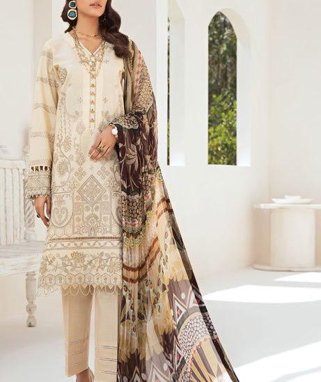 Farasha Festive Lawn Collection`21 D#05