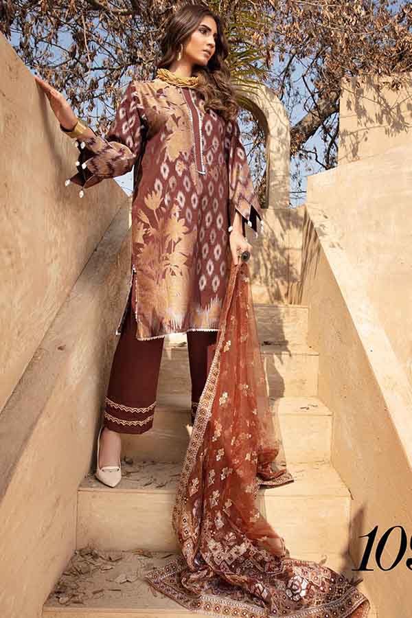 Shaista Farwa Brosha Lawn`21 D#109