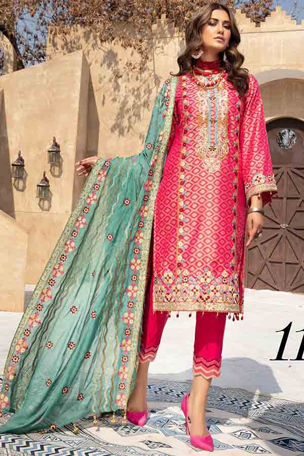 Shaista Farwa Brosha Lawn`21 D#110
