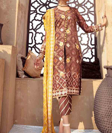 Shaista Farwa Brosha Lawn`21 D#111