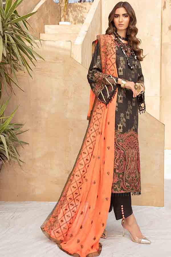 Shaista Farwa Brosha Lawn`21 D#112