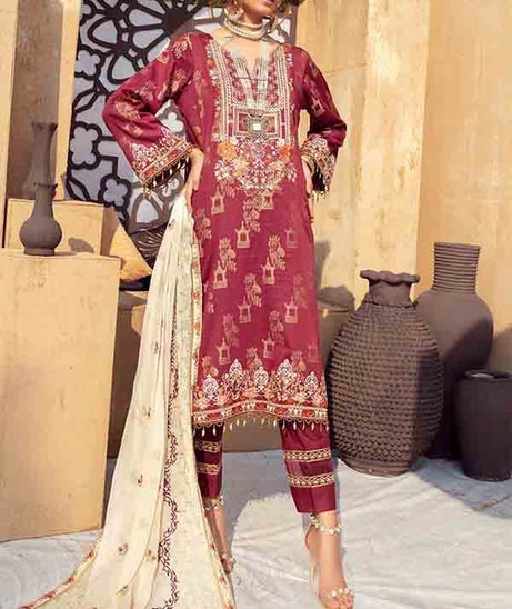 Shaista Farwa Brosha Lawn`21 D#115