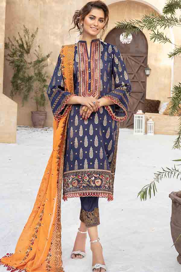 Shaista Farwa Brosha Lawn`21 D#121