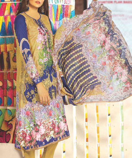 Fashionista D/Emb L/Lawn`21 D#07 (Vol-1)