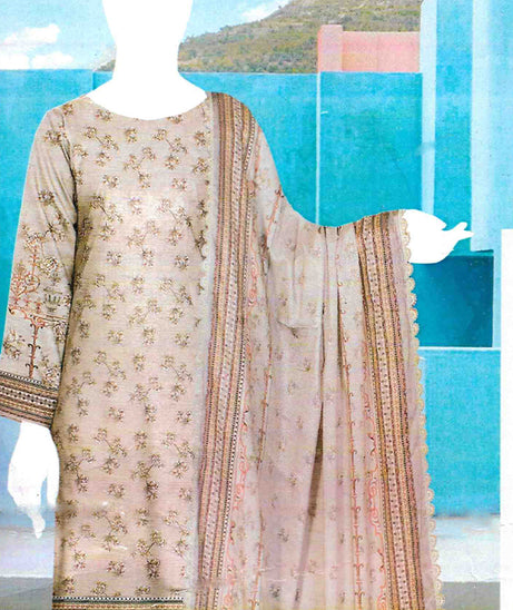 Mahjabeen Digital Lawn`23 Vol-254 CA#8282 Fawn