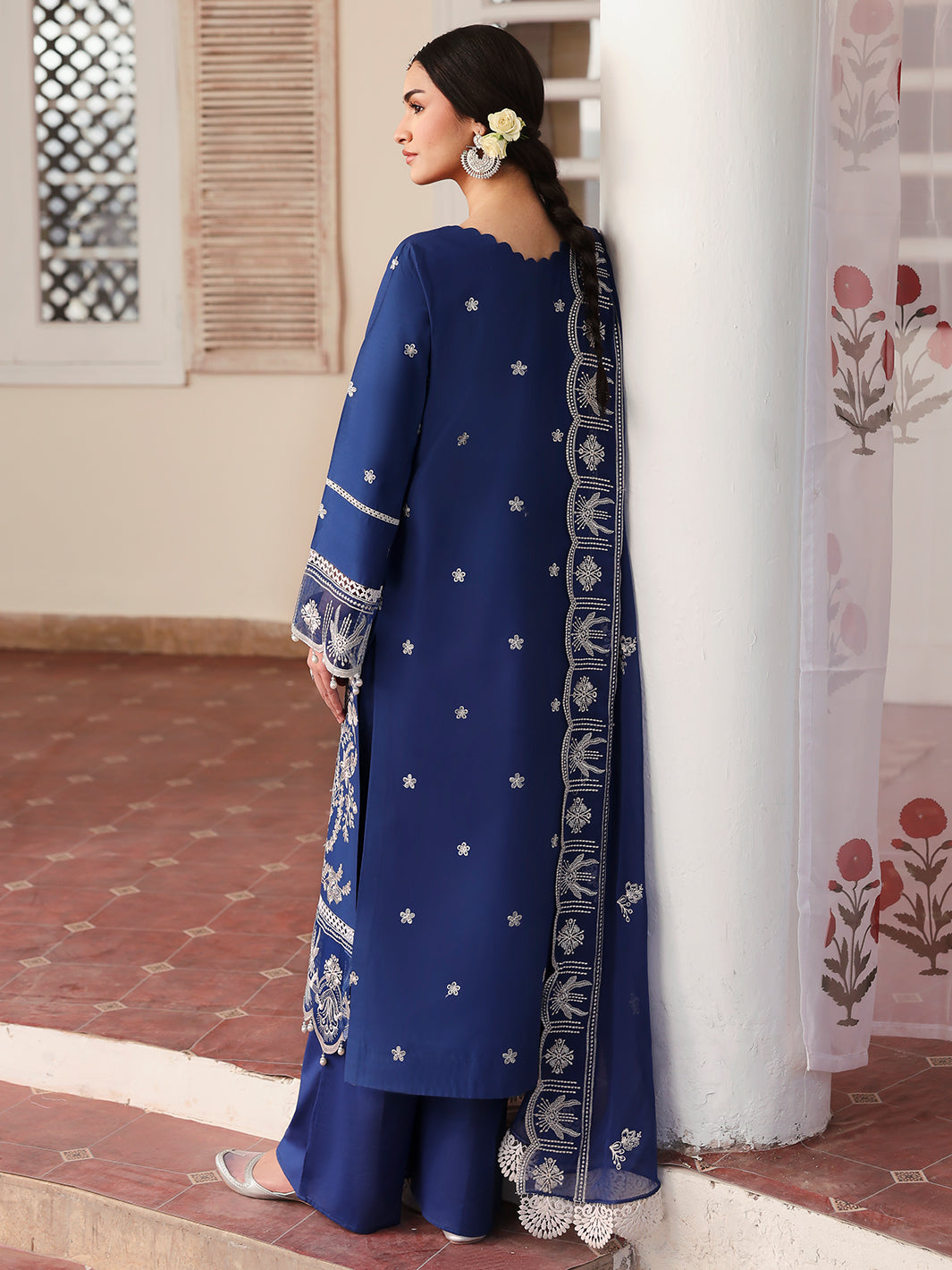 Mahnur Aangan Emb Lawn`25 D#06 FAYROSSA