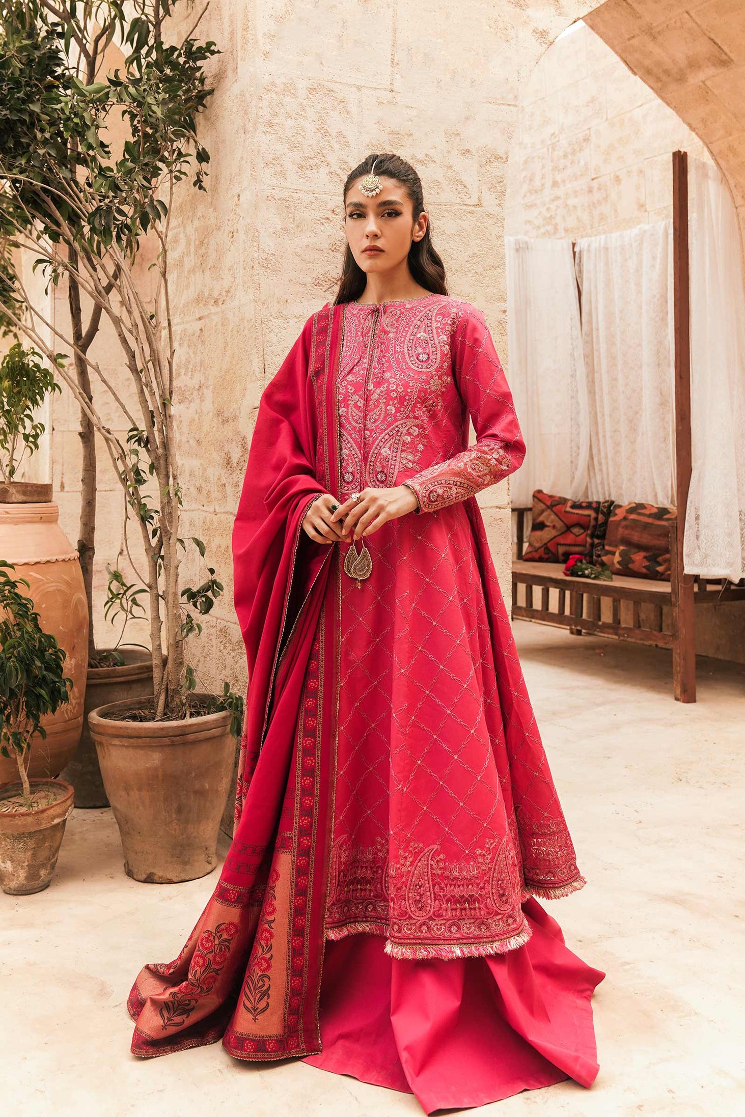 Zara Shahjahan Eid Luxury Lawn`22 D# FAZIL