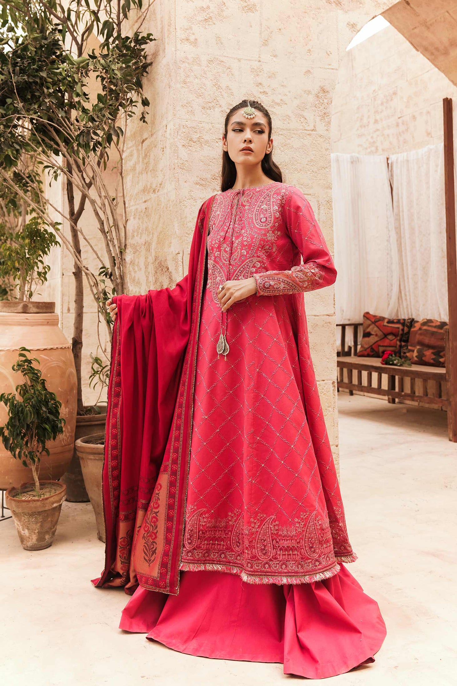 Zara Shahjahan Eid Luxury Lawn`22 D# FAZIL