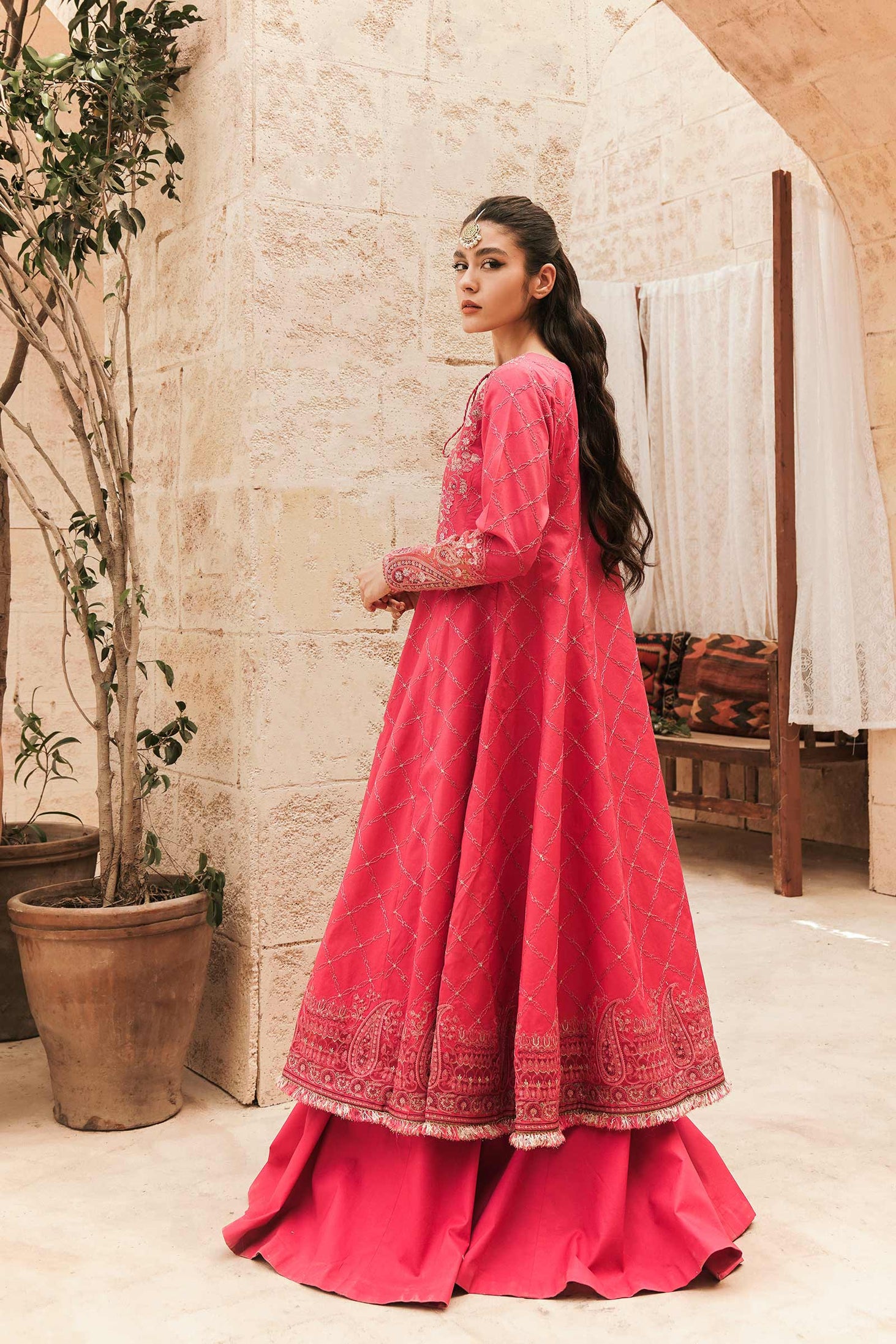 Zara Shahjahan Eid Luxury Lawn`22 D# FAZIL