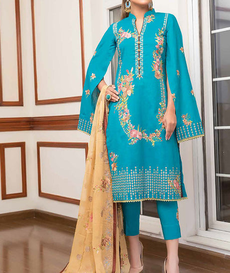 Fabura Luxury Emb Lawn`21 D#10