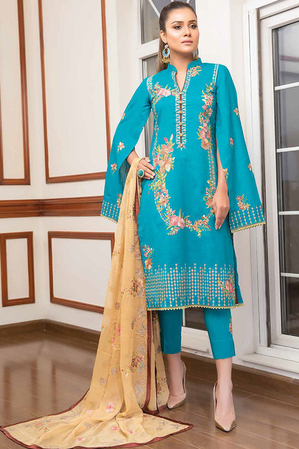 Fabura Luxury Emb Lawn`21 D#10