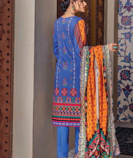Feminine Digital Emb Lawn`22 D#11
