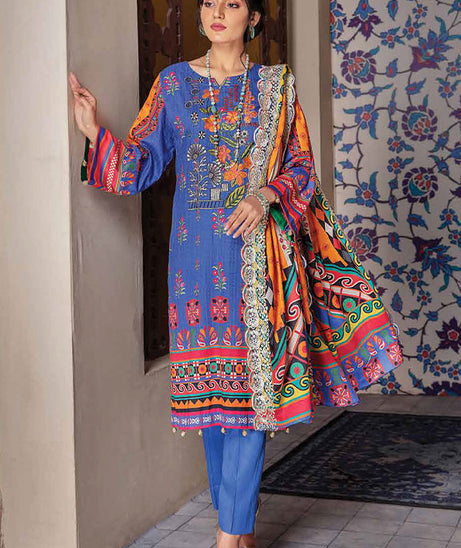 Feminine Digital Emb Lawn`22 D#11