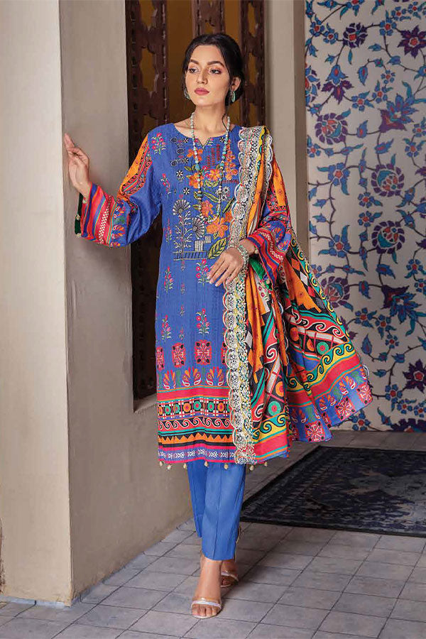 Feminine Digital Emb Lawn`22 D#11