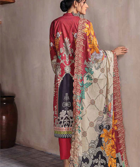 Feminine Digital Emb Lawn`22 D#02