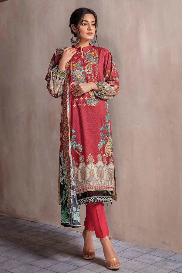 Feminine Digital Emb Lawn`22 D#02