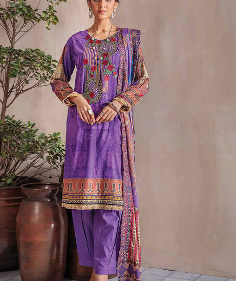 Feminine Digital Emb Lawn`22 D#04