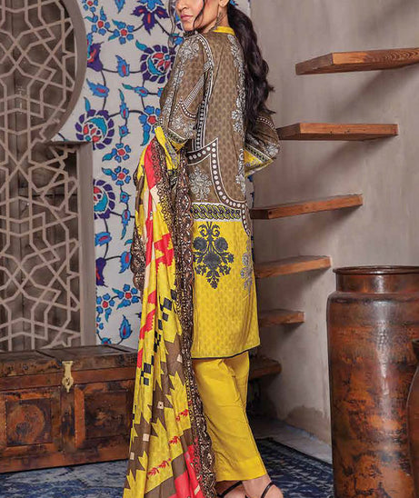 Feminine Digital Emb Lawn`22 D#06