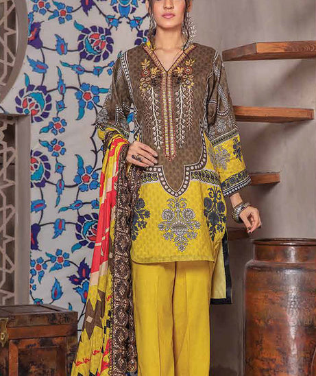 Feminine Digital Emb Lawn`22 D#06