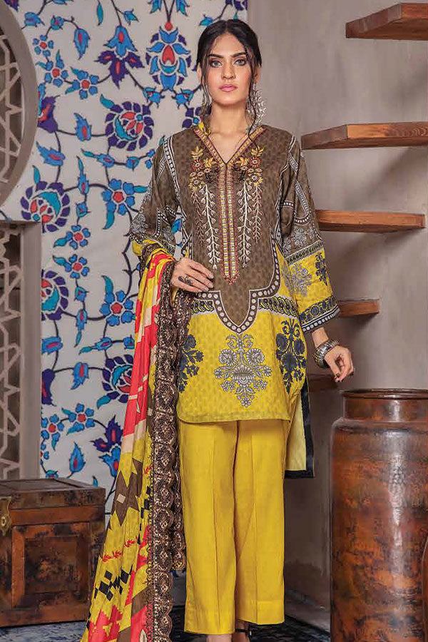 Feminine Digital Emb Lawn`22 D#06