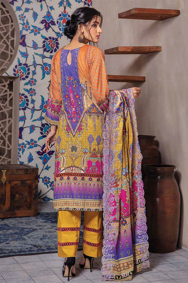 Feminine Digital Emb Lawn`22 D#07
