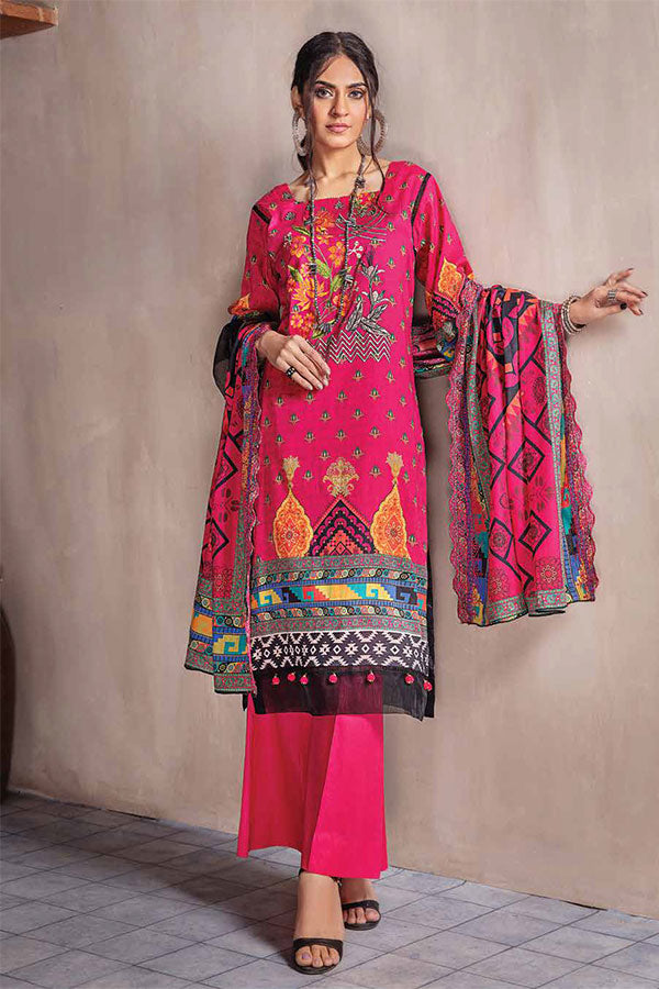 Feminine Digital Emb Lawn`22 D#08