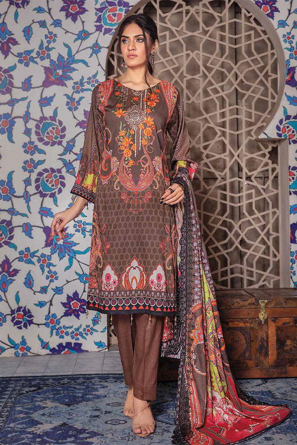 Feminine Digital Emb Lawn`22 D#09