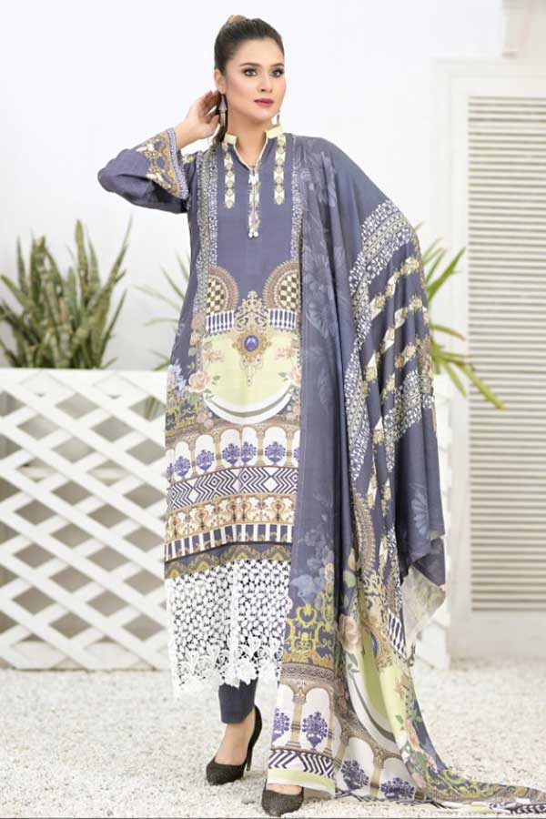 Feroza D/Slub linen'21 D#6