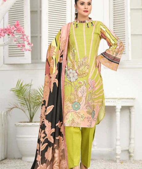 Feroza D/Slub linen'21 D#7