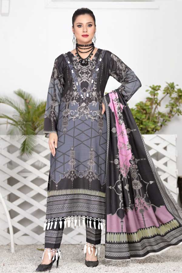 Feroza D/Slub linen'21 D#9
