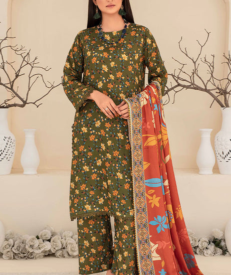 Feroza Fabiha Print Linen'24 D#2