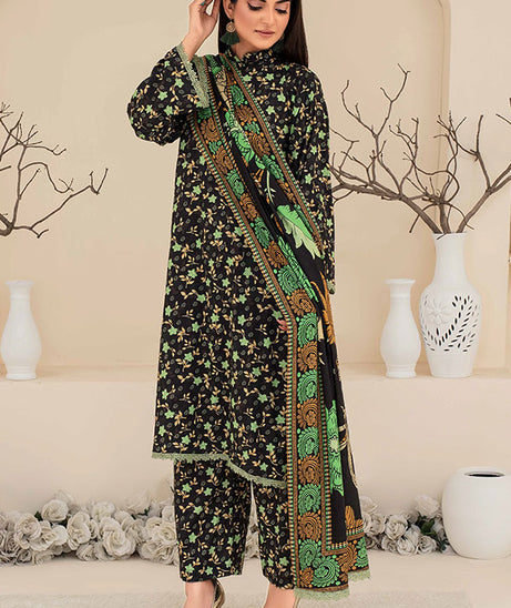 Feroza Fabiha Print Linen'24 D#3