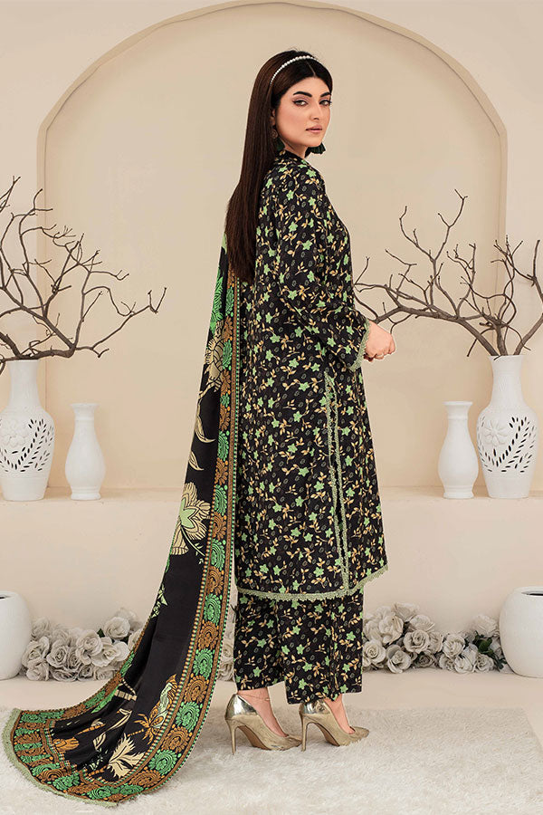 Feroza Fabiha Print Linen'24 D#3