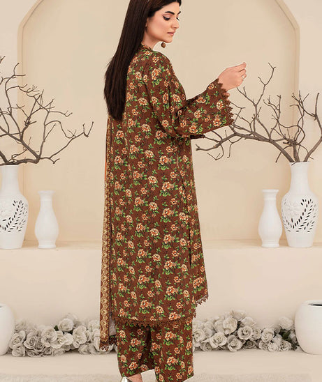 Feroza Fabiha Print Linen'24 D#4